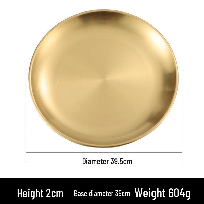 

Jingyuheng Korean Style Stainless Steel Round BBQ Plate