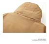 Men's Retro Mid-length Down Parka with Pockets - Trendy, Loose Fit, Plus Size
