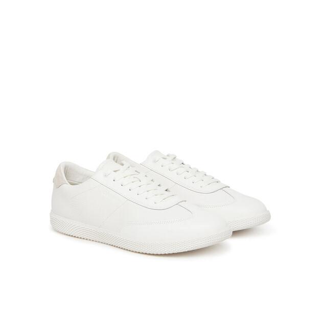 Мужские кроссовки Calvin Klein Low top lace up tmbl lth hm0hm01803 белые