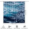 Blue Jellyfish Shower Curtain – Waterproof Ocean-Themed Bath Decor | Easy Customization For Modern Bathroom