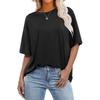 Kawaii Summer T Shirt Women Oversized Soft Tees Cotton Loose Bouses Tops