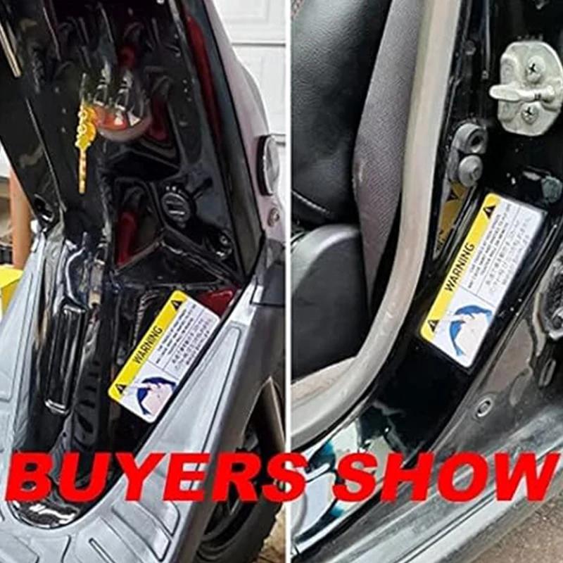 13CM Funny Car Sticker for Panties Warning Peek Slap Decal Anime Vinyl JDM Window Wall Stickers Scratch-Proof Decor Car Stickers