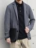 SHIPS any Machine Dzianina Letnia 2025 Grafitowy Rozmiar S Dzianina, Możliwość prania, Kurtka, Męska, Wiosna/Lato, Szary, (712910003)