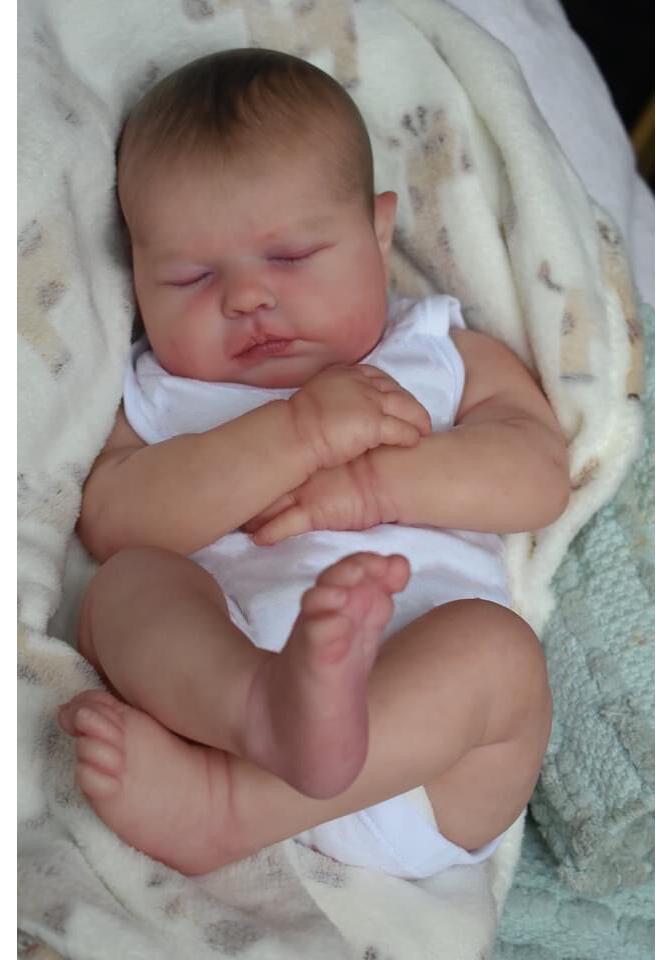 Tessa Asleep 19-Inch Realistic Reborn Baby Doll 19 inches