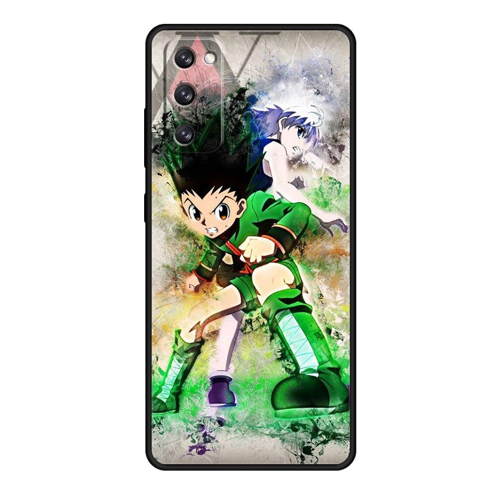 Custodia sottile ufficiale Anime Hunter X hunter per Samsung Galaxy S21 Plus S22 Ultra 5G S8 S10e S20 FE 2022 S9 S7 S10
