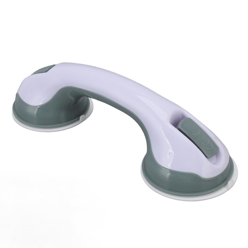 Badezimmer-Handlauf, schlagfrei, sicher, verhindert Stürze, leicht zu greifen, Saugnapf-Haltegriffe für die Dusche im Badezimmer