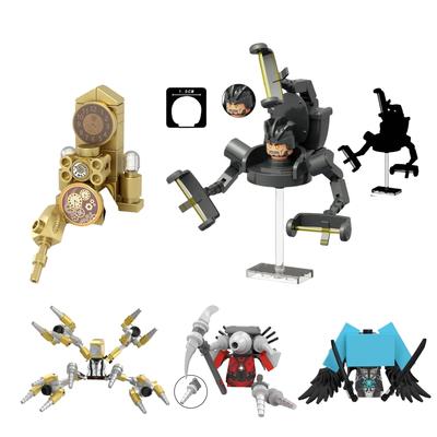 KDL828 Anime Hry Skibidi Toaleta Model Kostky Panenky Mini Akční Figurky Stavebnice Kluci Dětská Hračka