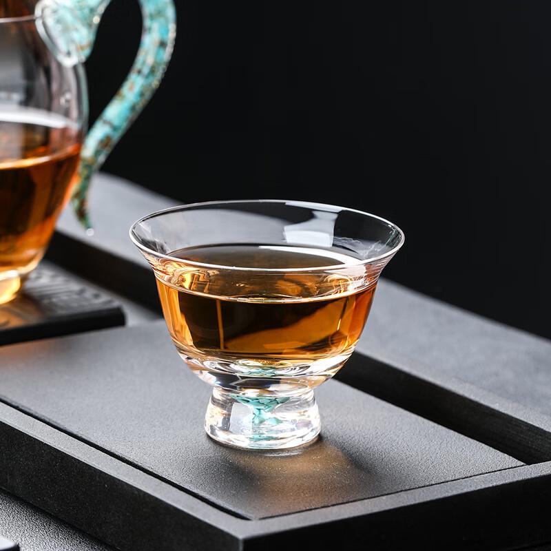 Sushi Rolando Series Luxury Crystal Glass Master Teacup