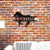 Exclusive 1pc Tailorable Metal Horse Emblem Ornament Rustic Barn ID Plate Indoor Outdoor Ranch Wall Art