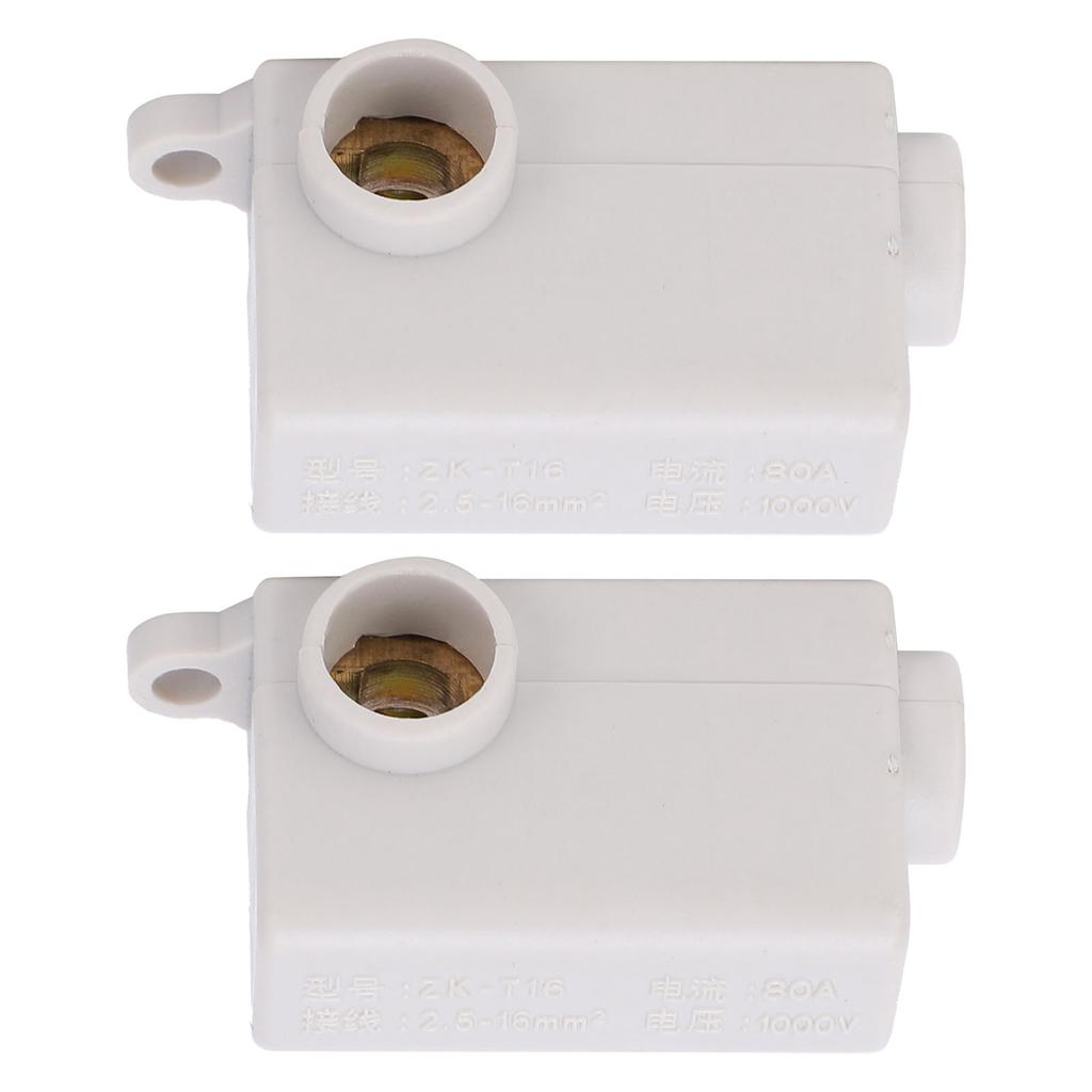 2ks propojovací krabice s T-svorkami, kabelové dráty, elektrické spojky ZK-T16