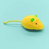 5Pcs Lemon Mouse Cat Toys Catnip Filled Cute Mouse Plush Cat Chew Toy Kitten