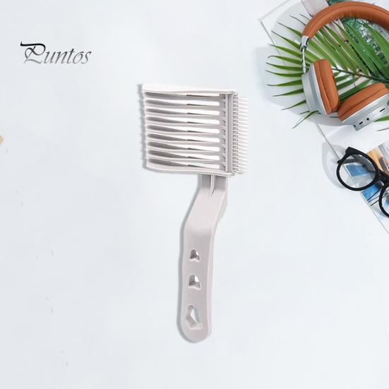 Barber Fade Comb Antistatický Hřeben pro muže zakřivené prolínání Flat Top Hair Clipper Guide Haircut Hřeben Domácí Salon Profesionální Kadeřnický Styling Hřeben
