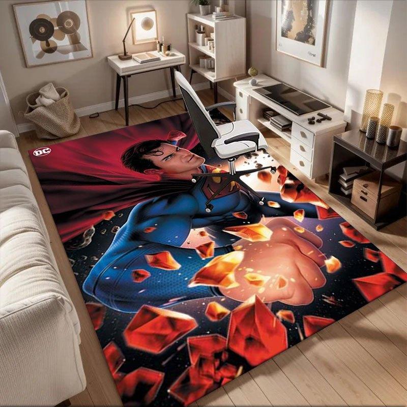 

Superman Comic Book Cover Art Print PosterOffice Mat Home Decor Gift For Halloween & Christmas LB172 60cm by 90cm
