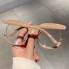 Fashion Cat Eye Glasses with Rhinestones Vintage Trendy Design Oversized Eyeglasses Women for Decoration