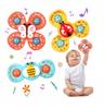 Fidget Spinner with Suction Cup, Sensory Bath Toy - 3 Pieces