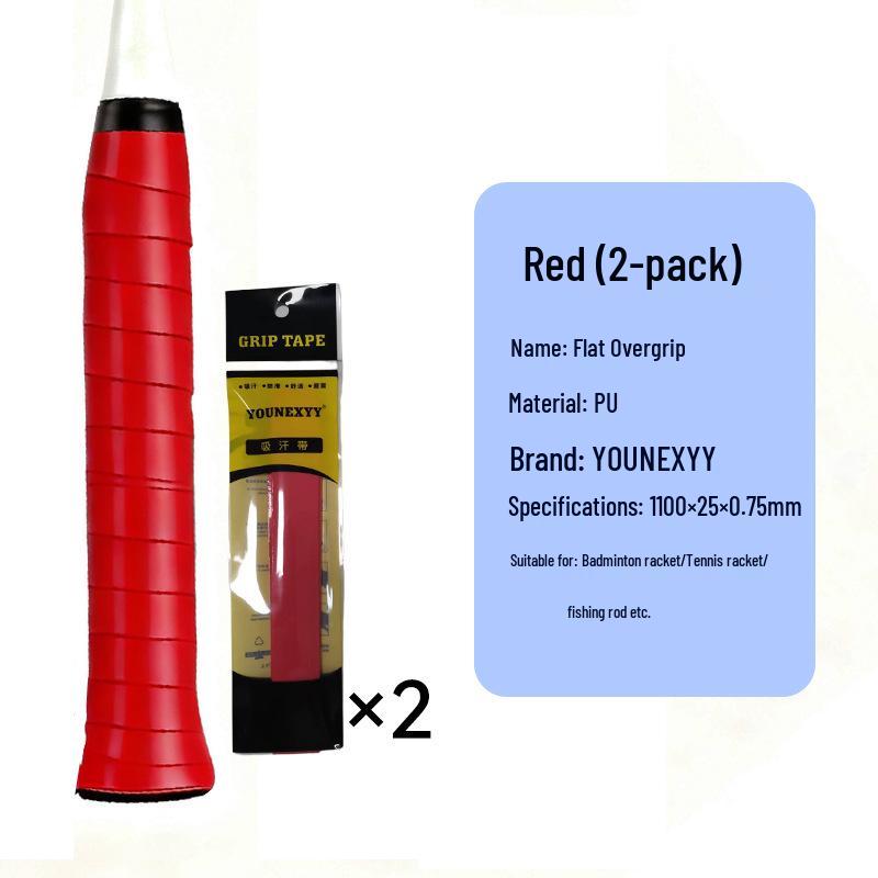 Pro Badminton & Tennis Overgrip: Verschleißfest, Rutschfest, Stoßdämpfendes Klebe-Griffband