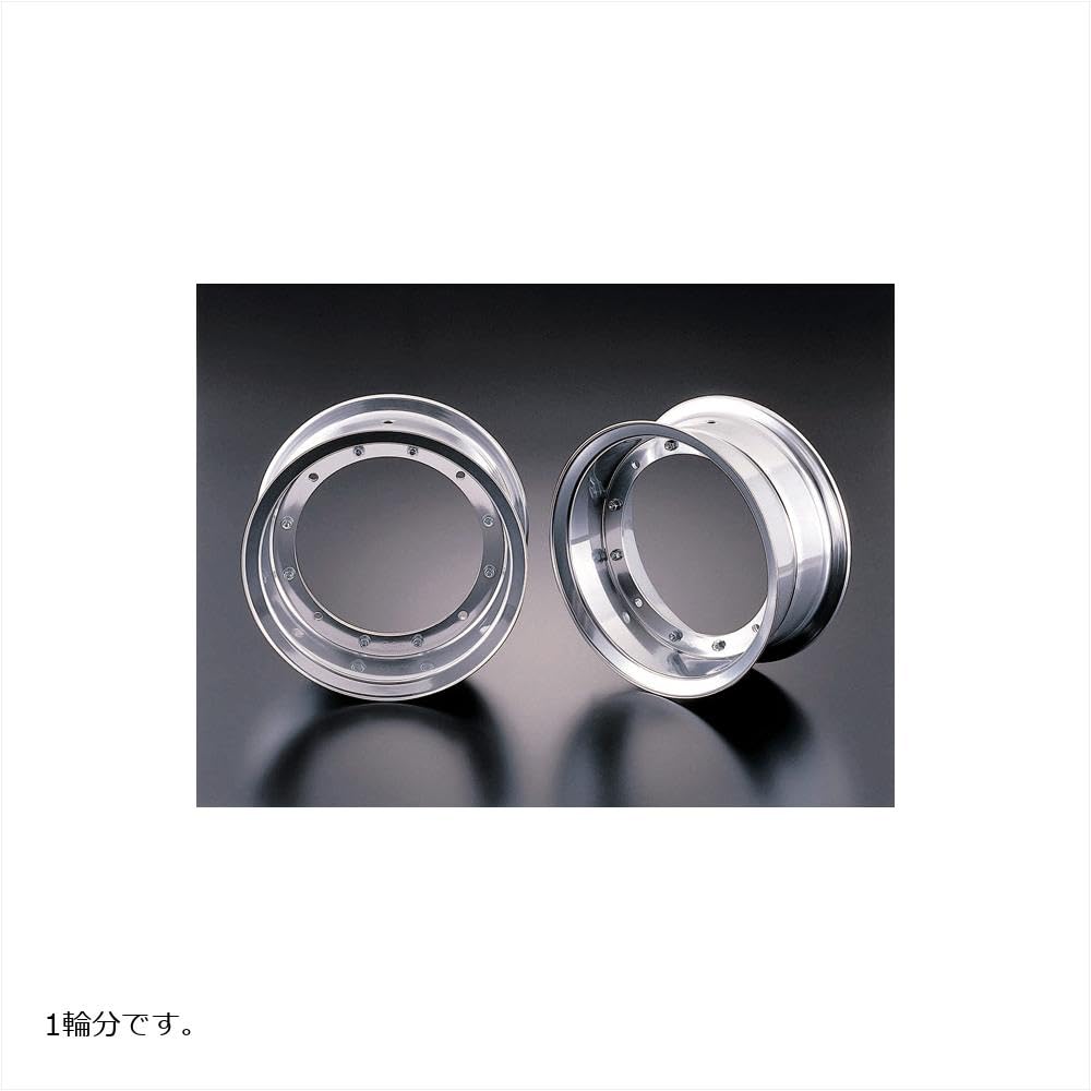 Rueda ancha Gcraft para 1 rueda plata 39362 10 pulgadas 3.5J buje Monkey/Dax, juego,