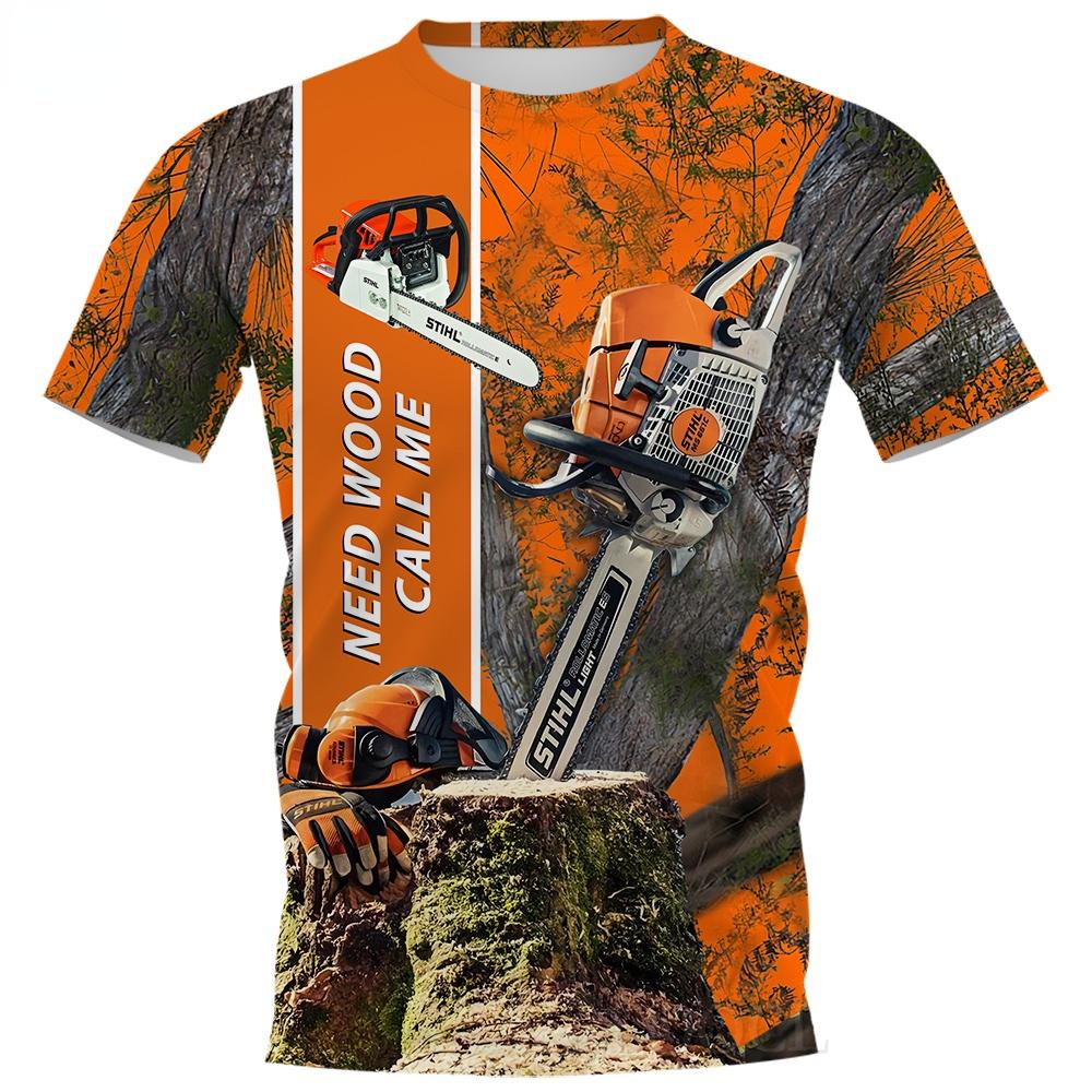 

Камуфляжная футболка Amo, рубашка с 3D принтом для охоты, мужские и женские повседневные модные топы с короткими рукавами, новинка 2022 года M