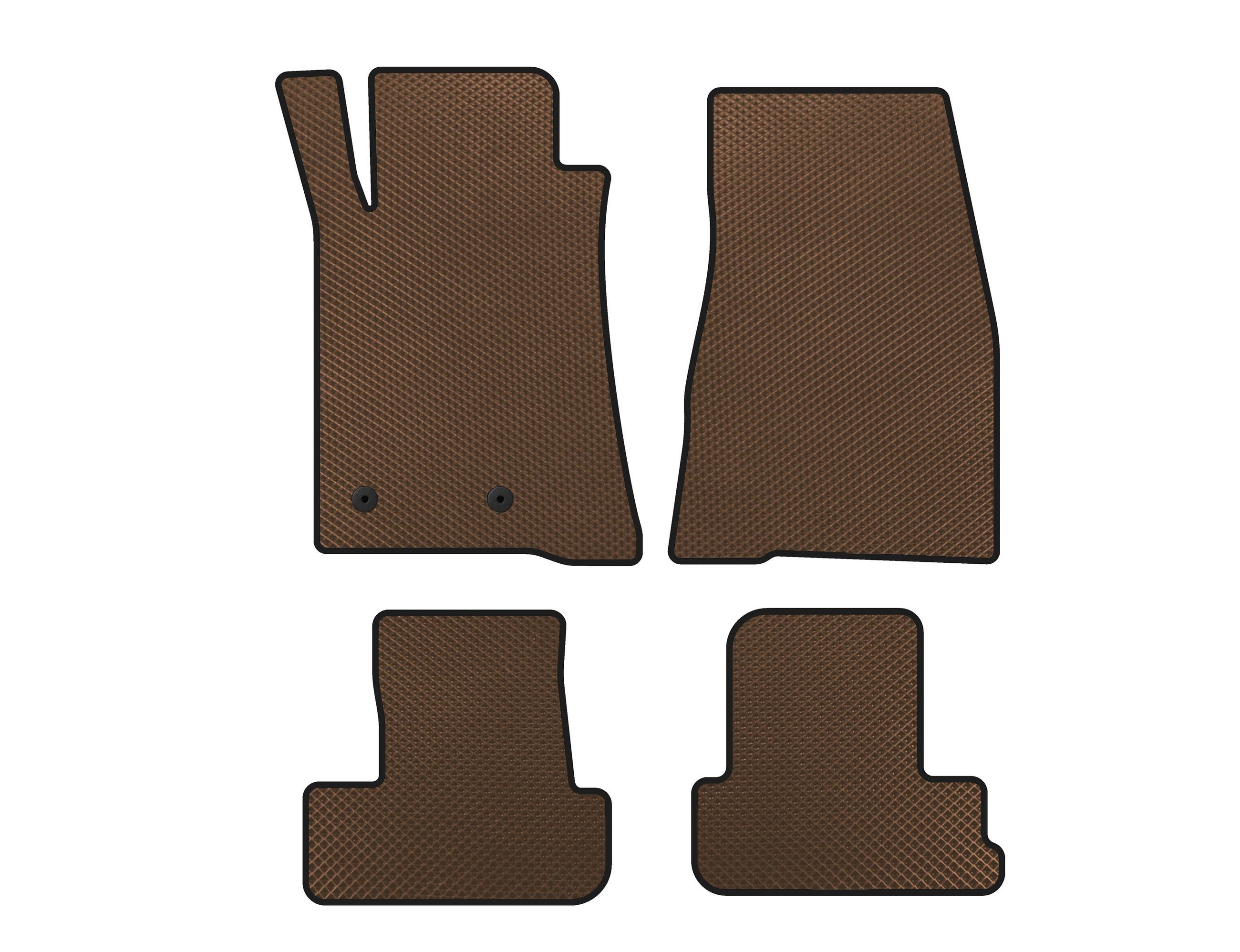 

EVA mats (2009-2014, GT, Convertible, Brown) for Ford Mustang