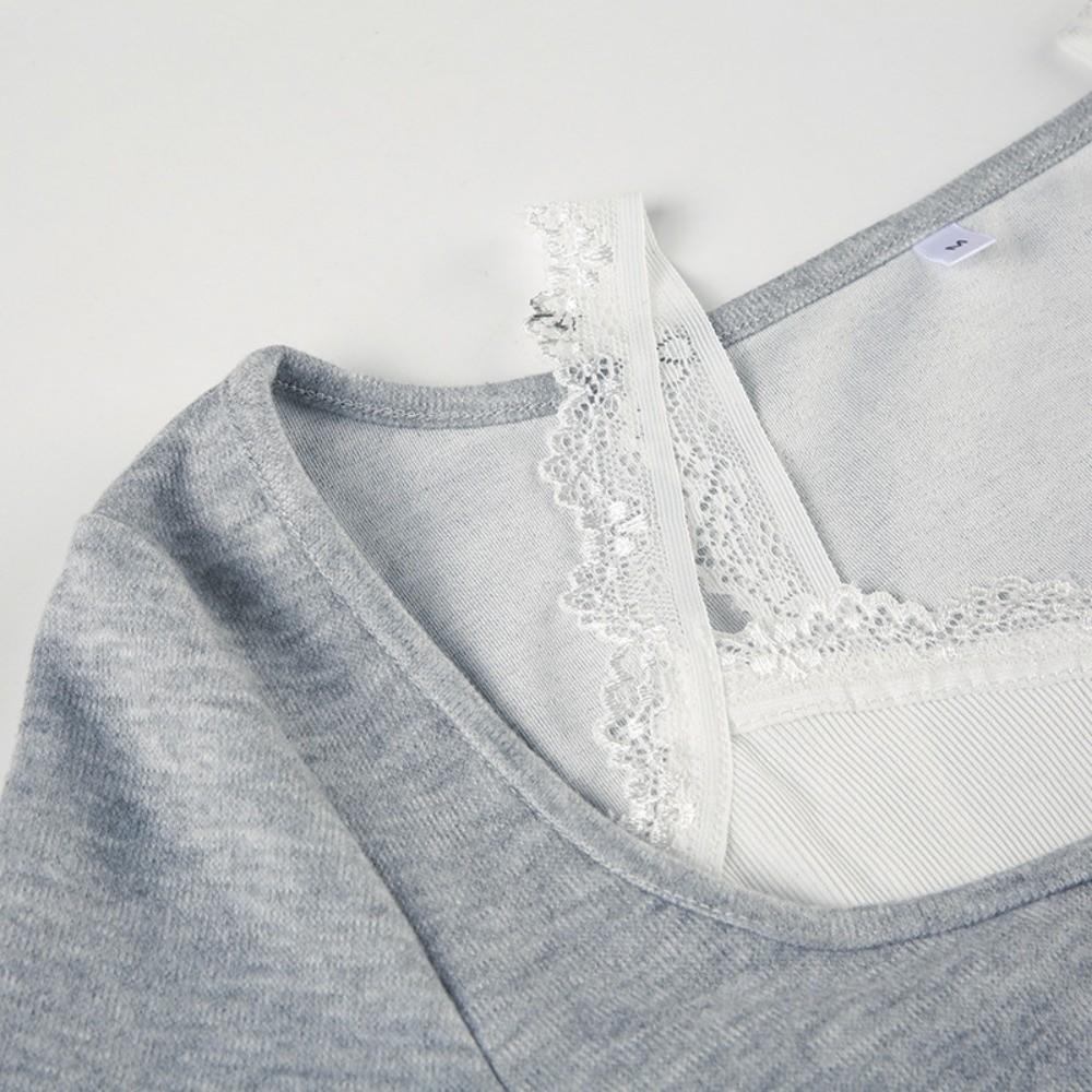 Bell Sleeve Slim Crop Tops Bow Skinny Knitwear Sweet Bottoming Top Spicy Girl