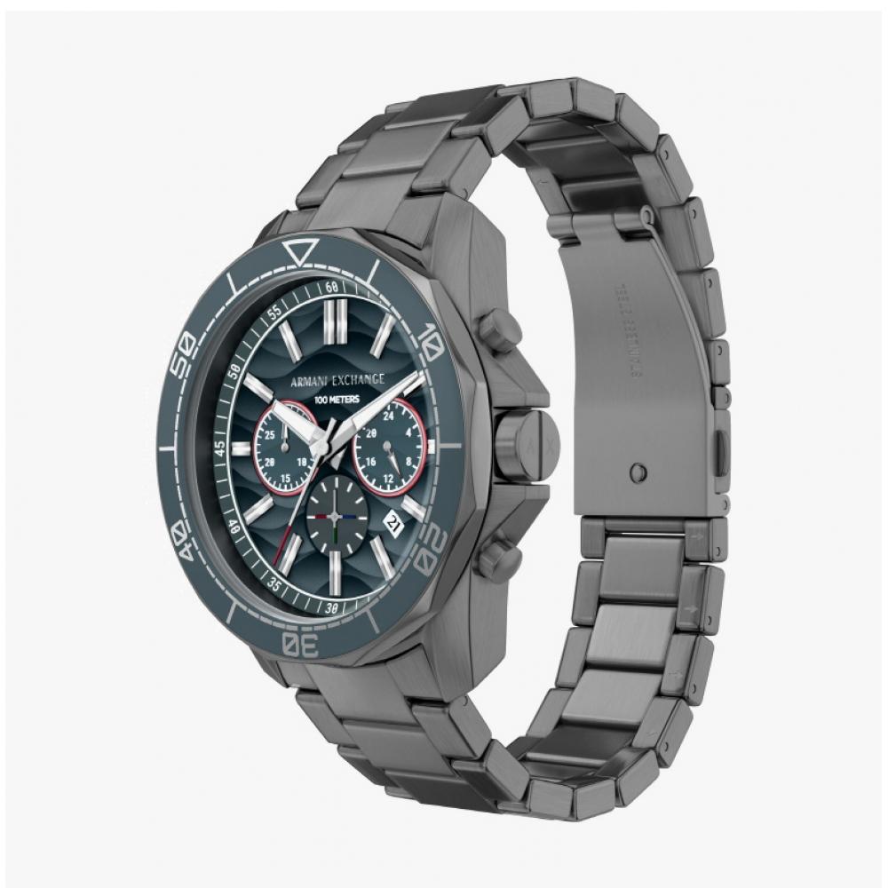 Armani Exchange Men S Chronograph Metal Watch Spencer Ax1972