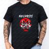 Items: Tops and T-shirts with Neurosis Band. Short-sleeved Shirts for Both Men and Women. Comf