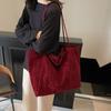 Vintage Underarm Bag Women's Large Capacity Shoulder Bag Commuter Tote Bag