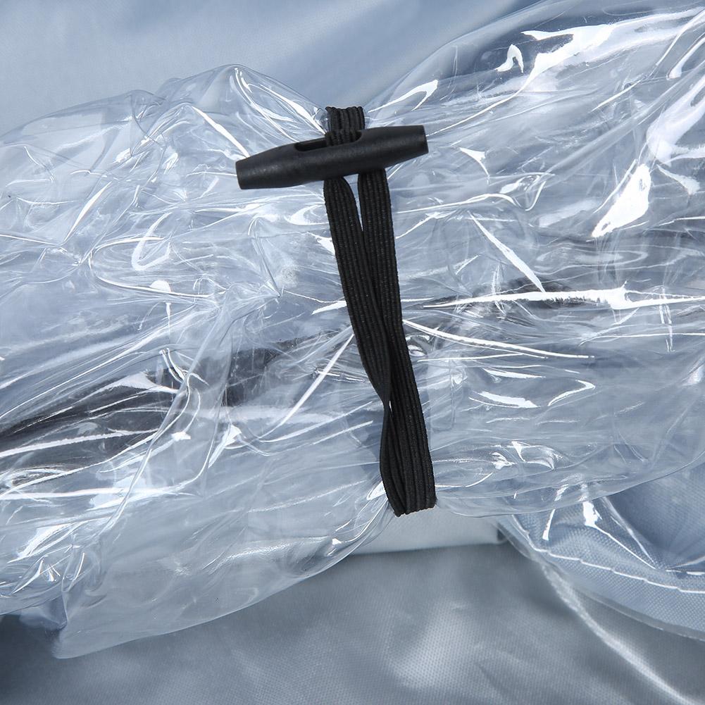 Oxford Kumaşı Çift Katmanlı Tavşan Kümesi Toz Geçirmez Örtü Kümes Hayvanı Kafesi için Aksesuar(gri )