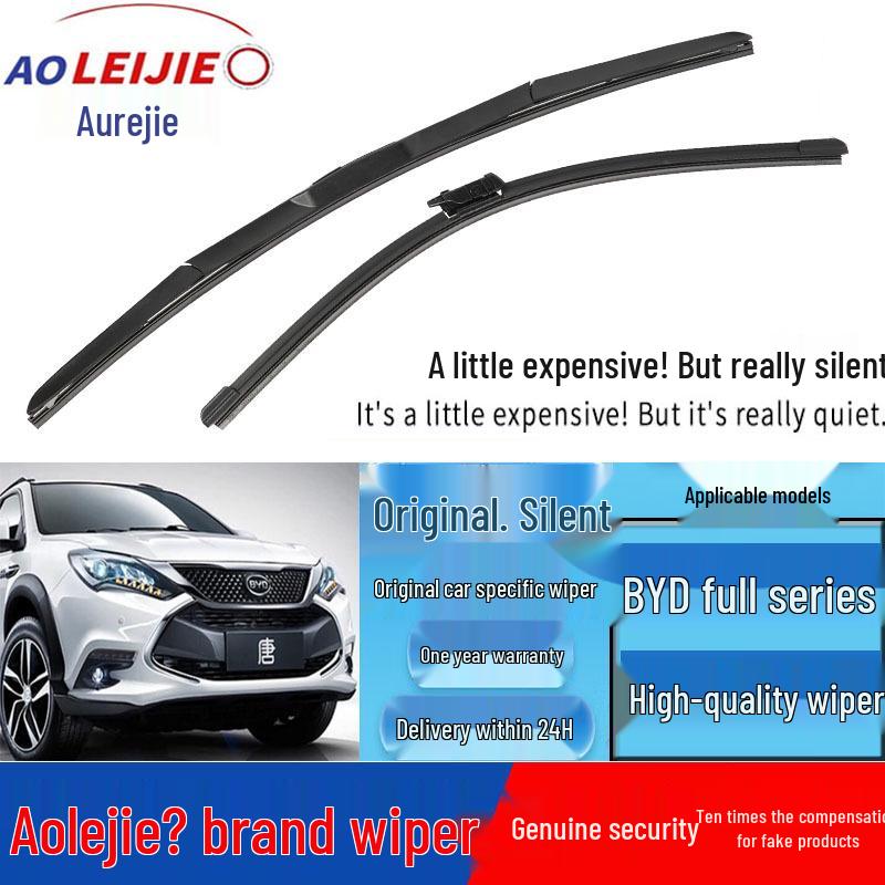 

BYD F3, F0, Song, Tang, Qin, Yuan, M6, G3R, G5, G6, Surui, S7, L3, E5, E6 Boneless Wiper Blade. G3R (2011-2025)