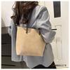 Korean Portable Commuter Bag Autumn and Winter Women's New Trendy Retro Tote Bag Versatile Large-capacity Shoulder Bag