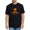 Unisex teeshirt Casual Everyday Tees Orange Cat With Stray Text Daily Wear Everyday Tees Fashion Solid Color Tshirt Workout