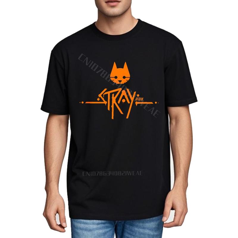Unisex teeshirt Casual Everyday Tees Orange Cat With Stray Text Daily Wear Everyday Tees Fashion Solid Color Tshirt Workout