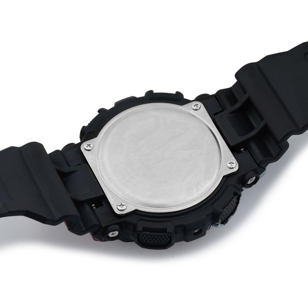 Casio Men Liquid Crystal/Analog Dual Display Series Black Watch GA-110JOP-1A4PR