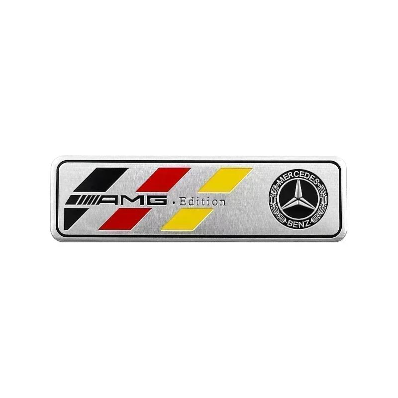 1Pcs 3D Metal Stickers Car Body Trunk Decal For Mercedes Benz AMG W177 176 W117 W116 W247 X156 W213 W205 W222 W223 W204 X253 o2