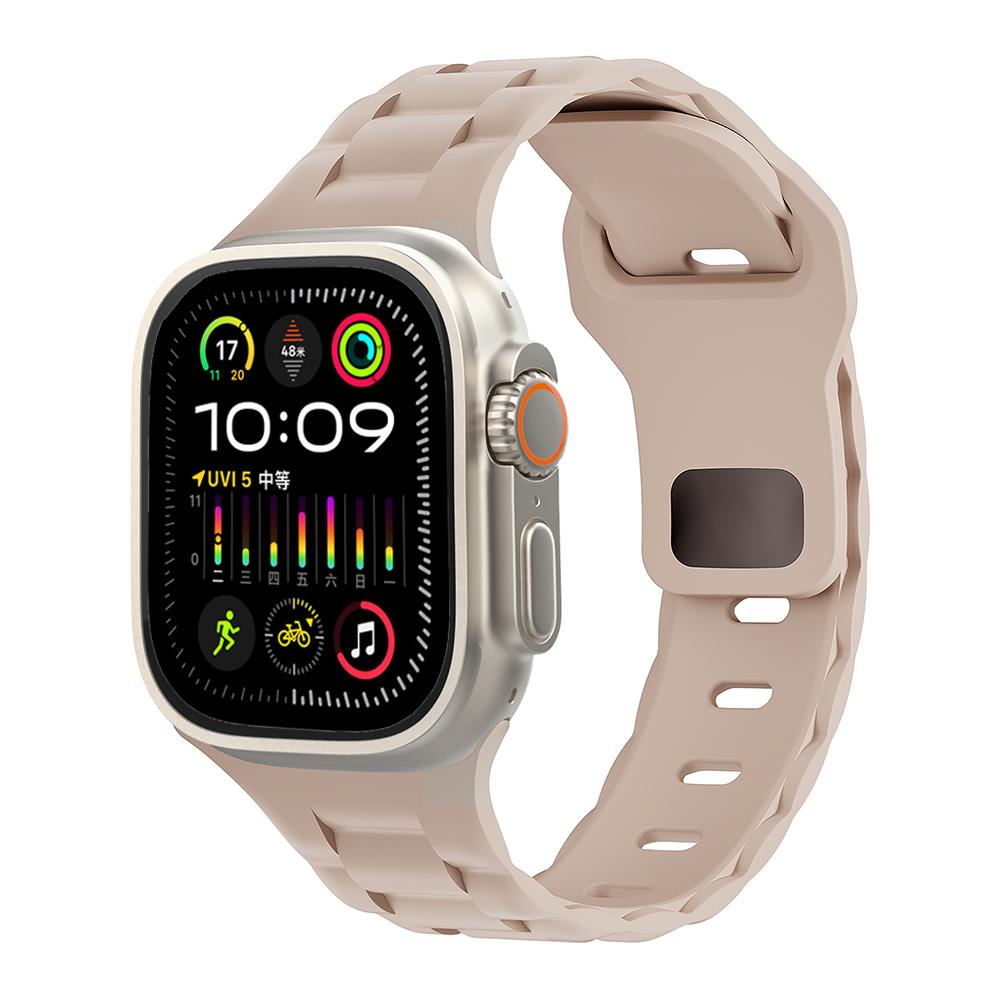 Pulseira de silicone para Apple Watch Ultra 2/Ultra 49 mm série 10 9 8 7 46 mm 45 mm 41 mm Pulseira esportiva para iWatch série 6 5 4 3 2 1 SE 44 mm 40 mm 42 mm 38 mm