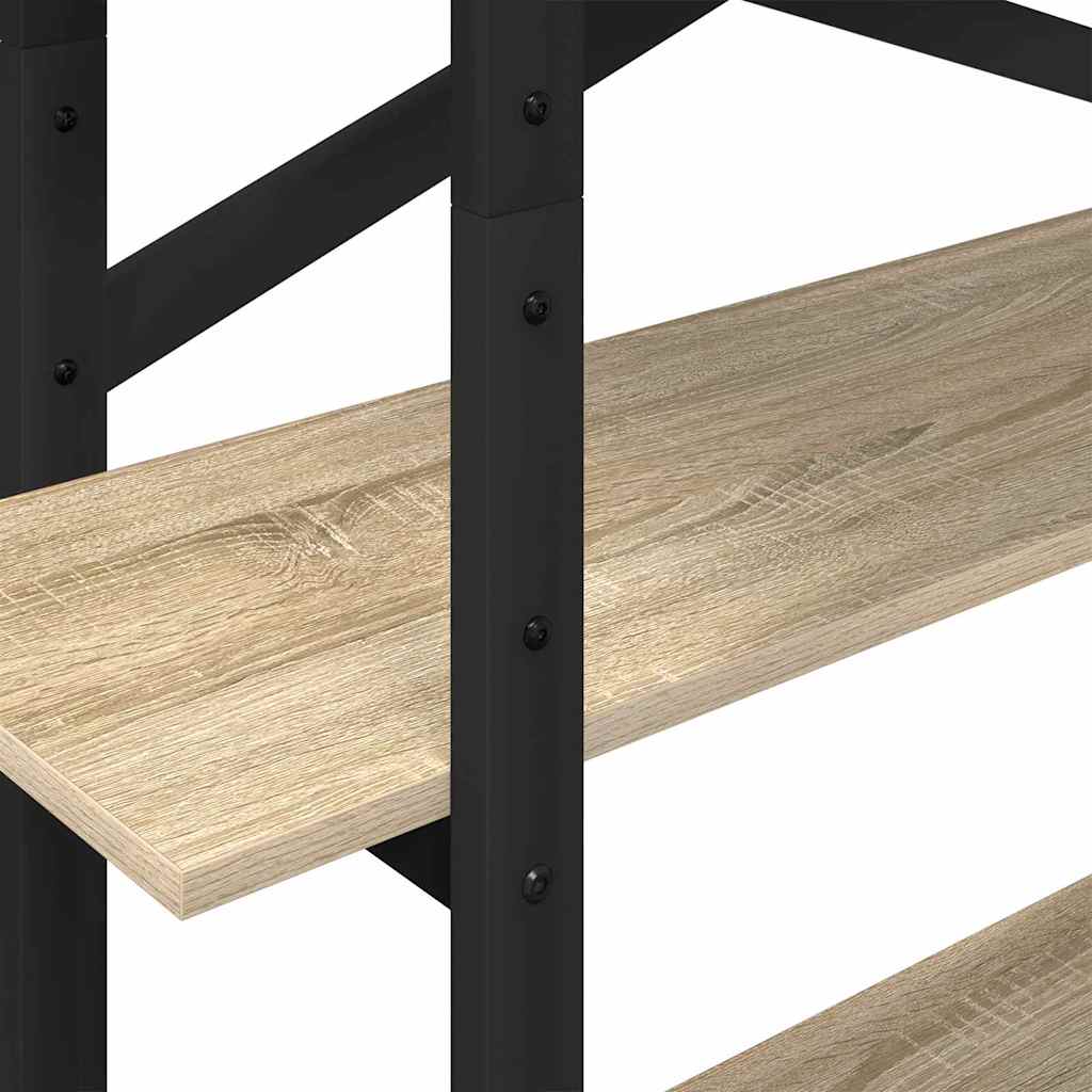 Bookshelf Sonoma Oak 100 x 33.5 x 140 cm Particleboard