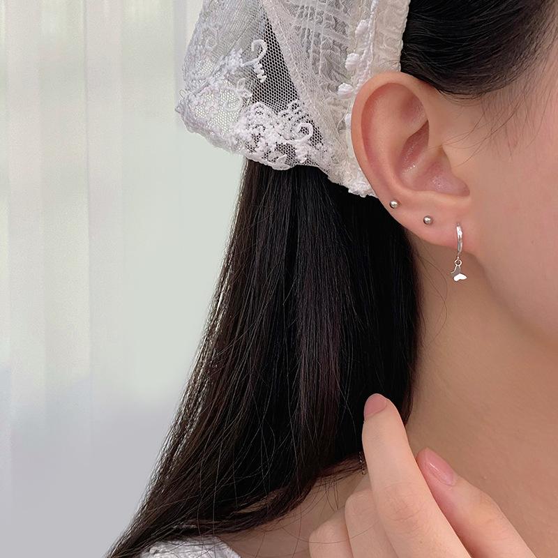 Butterfly Earrings  Small Fresh Pastoral Style Sweet  Cute and Exquisite Niche Earrings