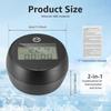 Ice Bath Thermometers Floating with Timer IPX6 Waterproof Cold Plunge Digital Bath Pool Thermometer