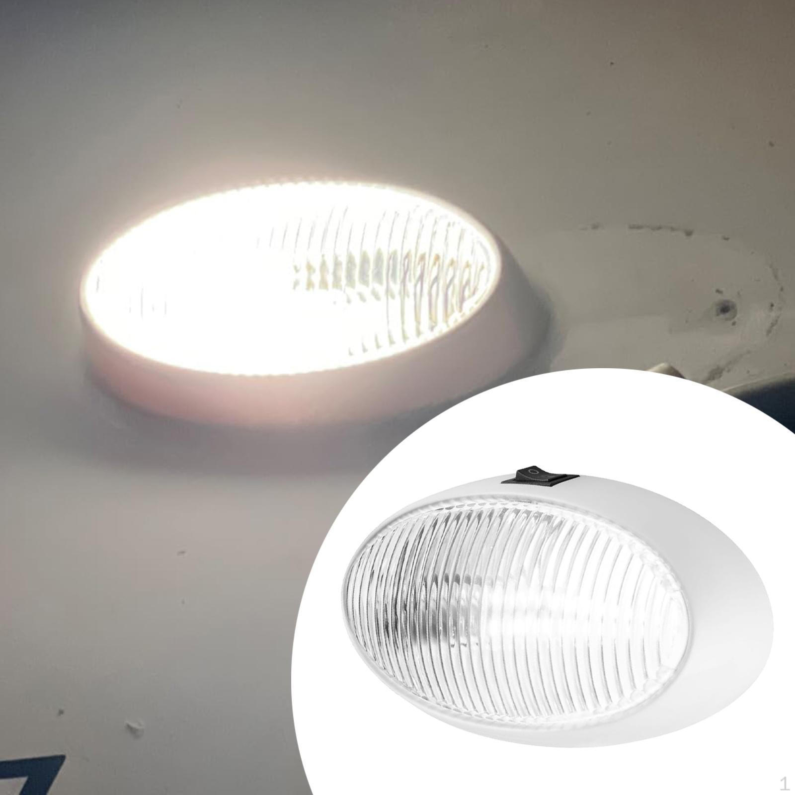 

Светодиодный фонарь для автофургона 12 В, сменный многофункциональный овальный одинарный фонарь с White Light