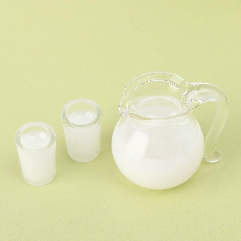Resin Orange Juice Doll Accessories Drinks Jug Cup Miniature Accessories Coffee