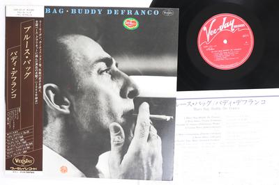 LP Record BUDDY DE FRANCO  Blues Bag UXP101JY VEE JAY 1977 Japan Obi Jazz Used