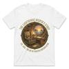 Lighthouse Keeper Cat Vintage Graphic Tee Mens Nautical Funny T-Shirt Gift