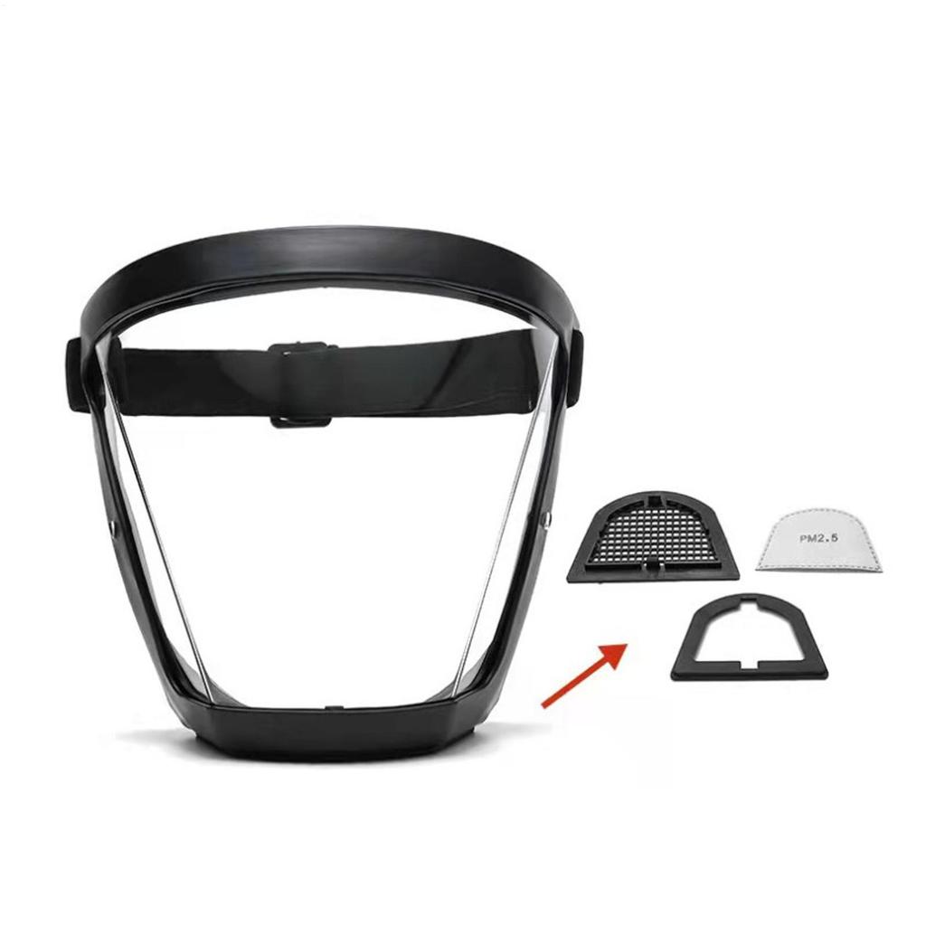 Volledig Gezichtsscherm Super Beschermend Helder Gezichtsscherm Masker Veiligheid Beschermingsmiddel Gezichtsbescherming voor Gras Maaien voor Volwassenen