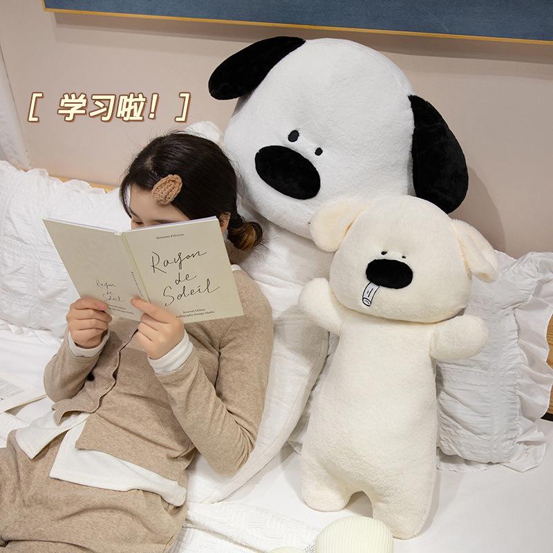 Cartoon Dog Throw Pillow Plush Toy Doll Dog Doll Home Sofa Pillow Children'S Rag Doll