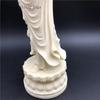 Vintage Nostalgic Ivory Fruit, South China Sea Guanyin Bodhisattva Decoration, Home Office, Lotus Shaped Guanyin Buddha Statue