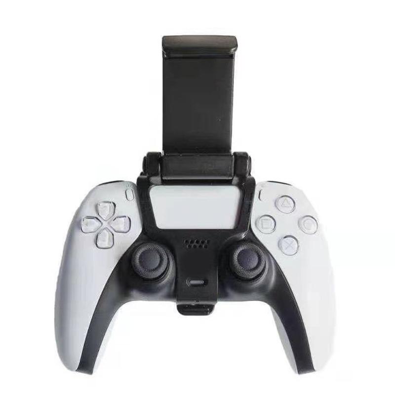 Phone Mount Clip Gaming Clamp Bracket Phone Holder ABS Adjustable for Adult Teen Gamepad Accessories