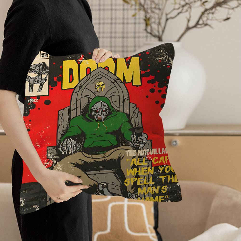 M-MF D-Doom Stitch Lucky Dragon Pillow Cover Sofa Cushion Cover Home Room Decoration Children Gift
