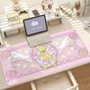 Anime Ccardcaptor Sakura Cartoon Mouse Pad Anti Slip Rubber Edge Locked Thickened Laptop Gaming Desk Mat