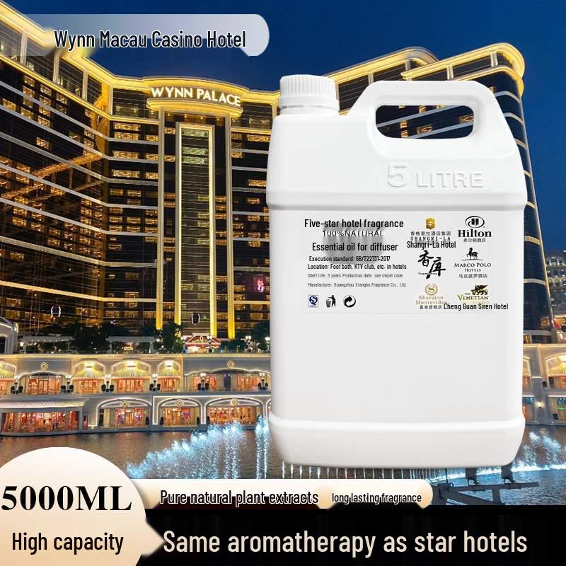 Aroma Essential Oil Diffuser: Commercial Fragrance Machine with 5L Refill for Hotels and Clubs