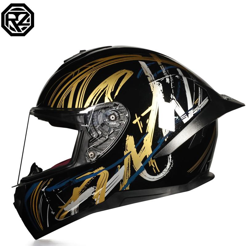 ORZ-966-Full Coverage Motorbike Helmet Single Lens DOT Standard High Toughness Shell Daily Street Riding Protection Helmet